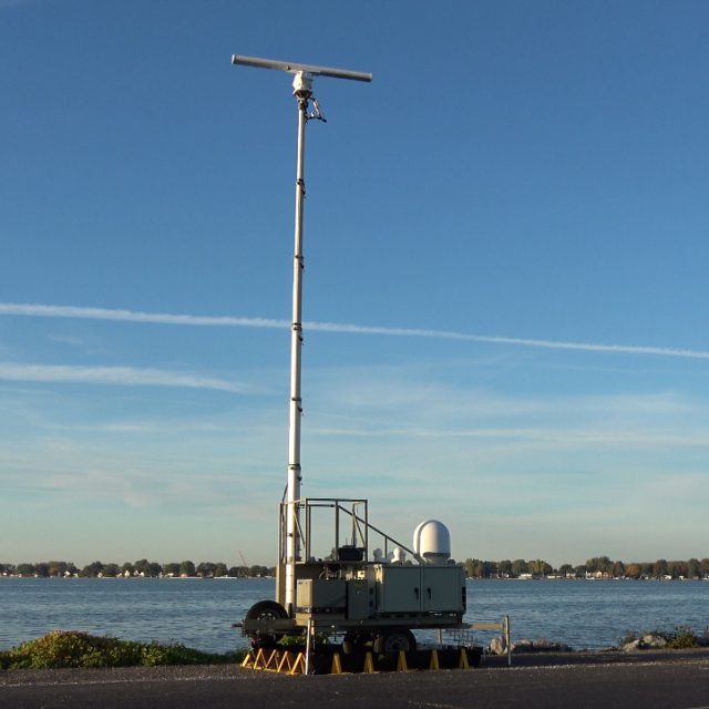 Rapid Deployment Law Enforcement 2D X-Band Radar System