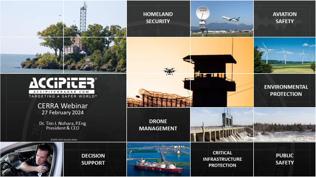 CERRA Webinar February 27, 2024 on Drone as First Responder (DFR)