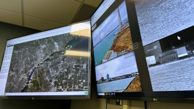 Photo of Accipiter deployed at Port of Windsor assists with Border Integrity