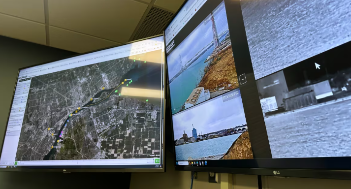 Photo of Accipiter deployed at Port of Windsor assists with Border Integrity